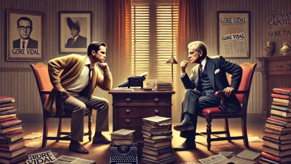Duelos Literarios: La Rivalidad entre Truman Capote y Gore Vidal